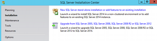 Install SQL Server 2014 - step 4