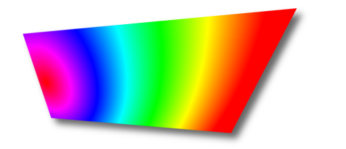 Color gradient example